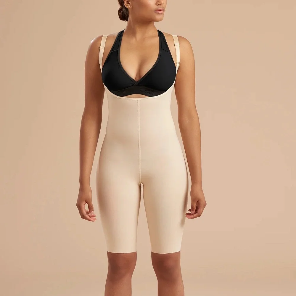 Marena Recovery Step 2 Knee Length Girdle High Back Beige 2XL SFBHS2-L-B